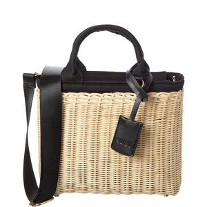 Surell Accessories Picnic Straw Crossbody